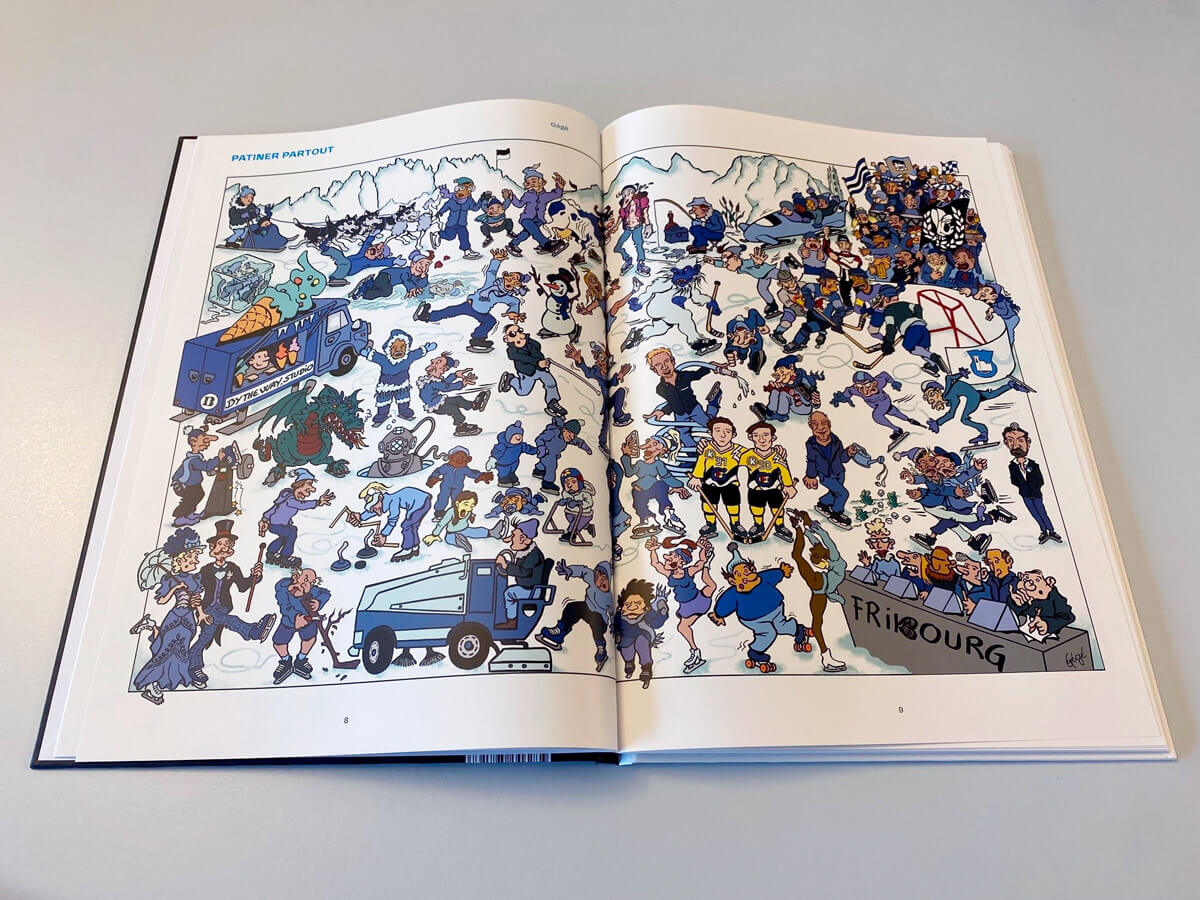 BD bilingue / Fribourg terre de hockey